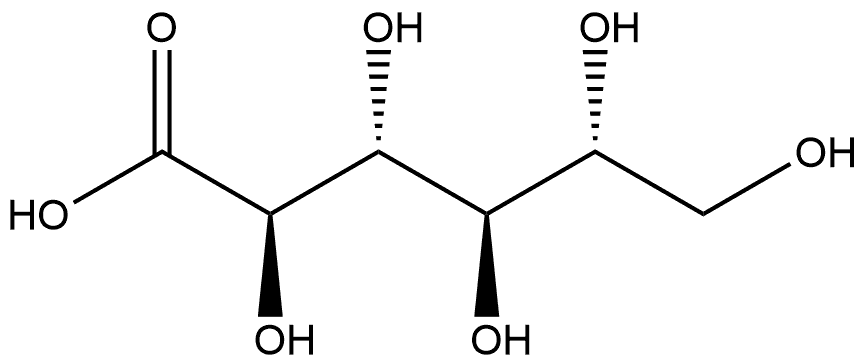 allonic acid Struktur