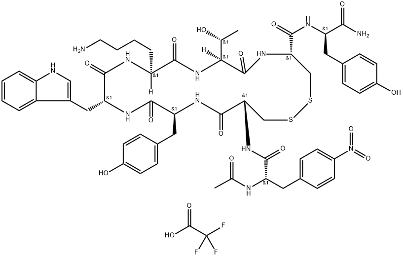 Cyn 154806 trifluoroacetate Struktur