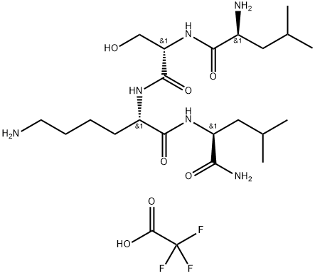 LSKL, INhibitor of Thrombospondin (TSP-1) trifluoroacetate Struktur