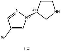 (R)-4-bromo-1-(pyrrolidin-3-yl)-1H-pyrazole hydrochloride