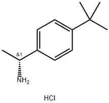 (R)-1-(4-(tert-butyl)phenyl)ethanamine hydrochloride Struktur