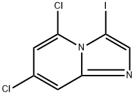 5,7-dichloro-3-iodoimidazo[1,2-a]pyridine Struktur