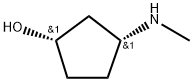 (1S,3R)-3-(METHYLAMINO)-CYCLOPENTANOL 結(jié)構(gòu)式