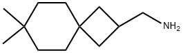 (7,7-Dimethylspiro[3.5]nonan-2-yl)methanamine Struktur