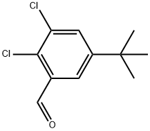 5-(叔丁基)-2,3-二氯苯甲醛, 2921888-60-8, 結(jié)構(gòu)式