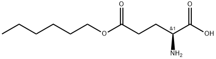 POLY-GAMMA-N-HEXYL-L-GLUTAMATE MOL. WT. 30,000-70,00 Struktur