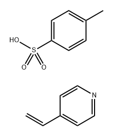 POLY(4-VINYLPYRIDINIUM P-TOLUENESULFONATE)) Struktur