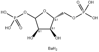 D-RIBULOSE 1,5-DIPHOSPHATE BARIUM*HYDRAT E Struktur