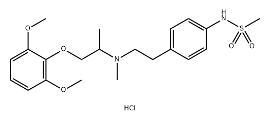 GYKI-16638 HCl Struktur