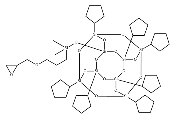 PSS-GLYCIDOXYPROPYLDIMETHYLSILYLOXY-HEP& Struktur