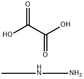 Hydrazine, methyl-, ethanedioate (1:1) Struktur