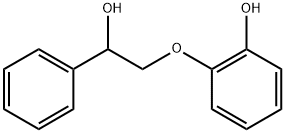 Benzenemethanol, α-[(2-hydroxyphenoxy)methyl]- Struktur