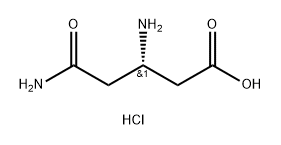 L-beta-homoasparagine-HCl Struktur