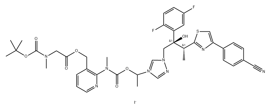 Isavuconazole impurity 11 Struktur