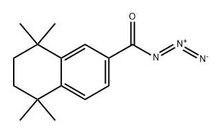 2-Naphthalenecarbonyl azide, 5,6,7,8-tetrahydro-5,5,8,8-tetramethyl-