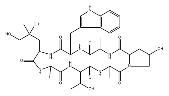 dethiophalloidin Struktur