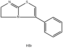 3-Phenyl-5,6-dihydroimidazo[2,1-b][1,3]thiazole hydrobromide Struktur