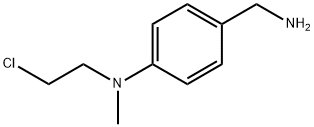 4(N)-(2-chloroethyl-N-methylamino)benzylamine Struktur