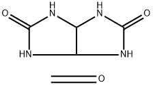 Formaldehyde, polymer with tetrahydroimidazo4,5-dimidazole-2,5(1H,3H)-dione Struktur