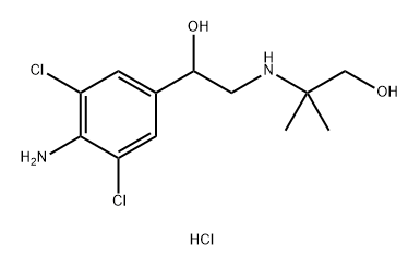 HydroxyMethylclenbuterol hydrochloride Struktur