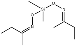 butan-2-one O,O'-(dimethylsilanediyl)dioxime Struktur