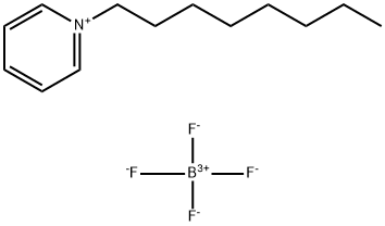 Pyridinium, 1-octyl-, tetrafluoroborate(1-) (1:1) Struktur