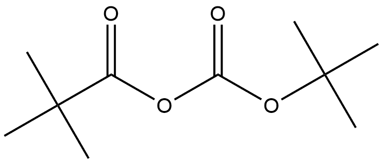 Propanoic acid, 2,2-dimethyl-, anhydride with 1,1-dimethylethyl hydrogen carbonate (9CI)