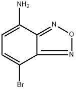 7-Bromobenzo[c][1,2,5]oxadiazol-4-amine Struktur