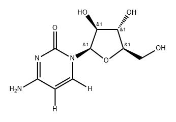 Cytarabine-d2 Struktur