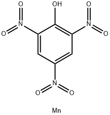 MANGANOUS PICRATE X-HYDRATE Struktur