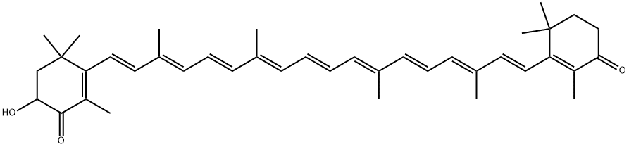 Adonirubin Struktur