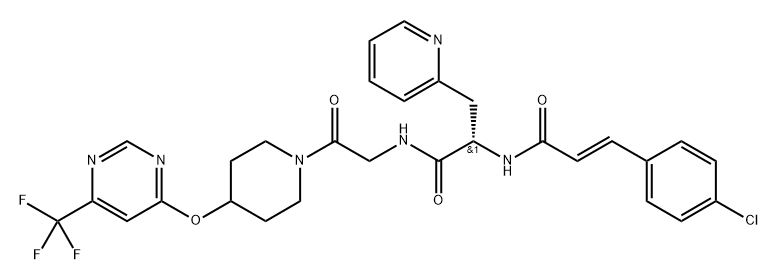 FR 260330 dehydrate) Struktur