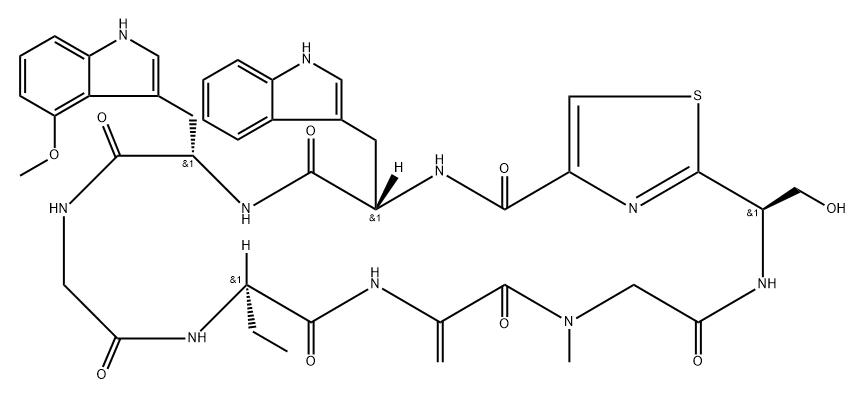 Argyrin G Struktur