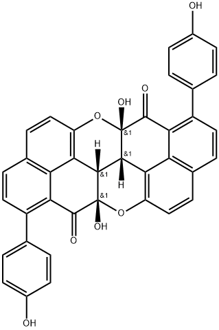 4',4''-Dihydroxyanigorootin Struktur