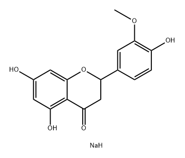 HOMOERIODICTYOL,SODIUMSALT Struktur