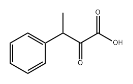 Benzenepropanoic acid, β-methyl-α-oxo-