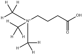 γ-Butyrobetaine-d9 Struktur