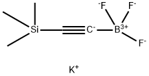 PotassiuM (2-triMethylsilyl)ethynyltrifluoroborate Struktur