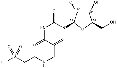 5-Taurinomethyluridine Struktur