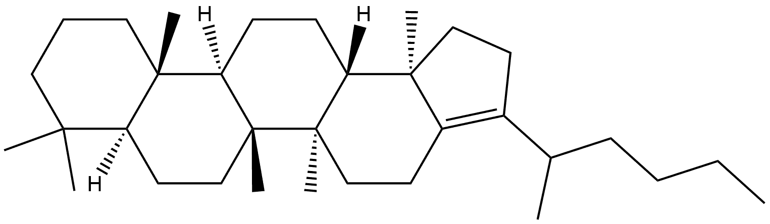 (22RS)-30-Trishomohop-17(21)-ene Struktur