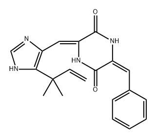 Dehydrophenylahistin(E） Struktur