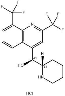 Mefloquine EP impurity C Struktur