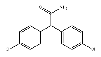 Benzeneacetamide, 4-chloro-α-(4-chlorophenyl)- Struktur