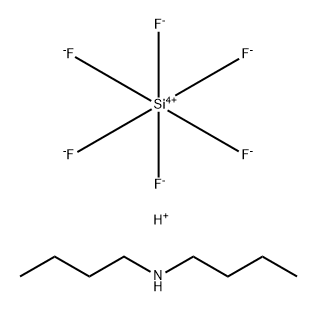 dibutylazanium:hexafluorosilicon(2-) Struktur