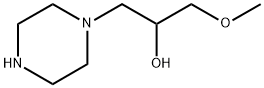 1-Piperazineethanol,-alpha--(methoxymethyl)-(9CI) Struktur