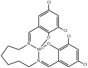 Nickel, [[2,2'-[1,6-hexanediylbis(nitrilomethylidyne)]bis[4,6-dichlorophenolato]](2-)-N,N',O,O']- (9CI) Struktur