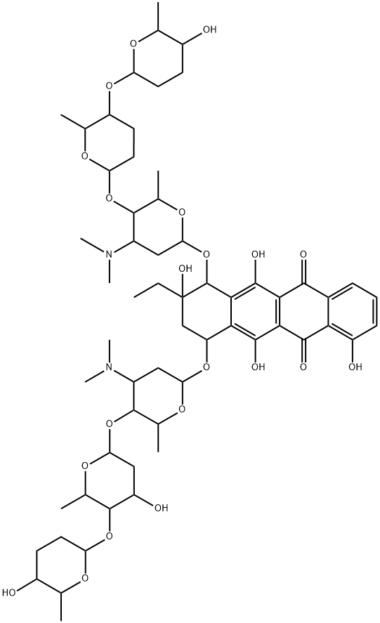 cosmomycin C Struktur