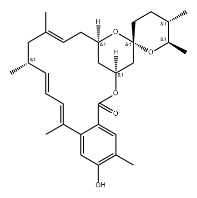 Milbemycin beta3 Struktur