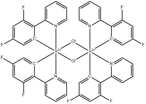 Di-μ -chlorotetrakis[3,5-difluoro-2-(2-pyridinyl-κ N)phenyl- κ C] price.