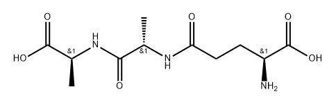 L-Alanine, N-(N-L-γ-glutamyl-L-alanyl)- (9CI) Struktur